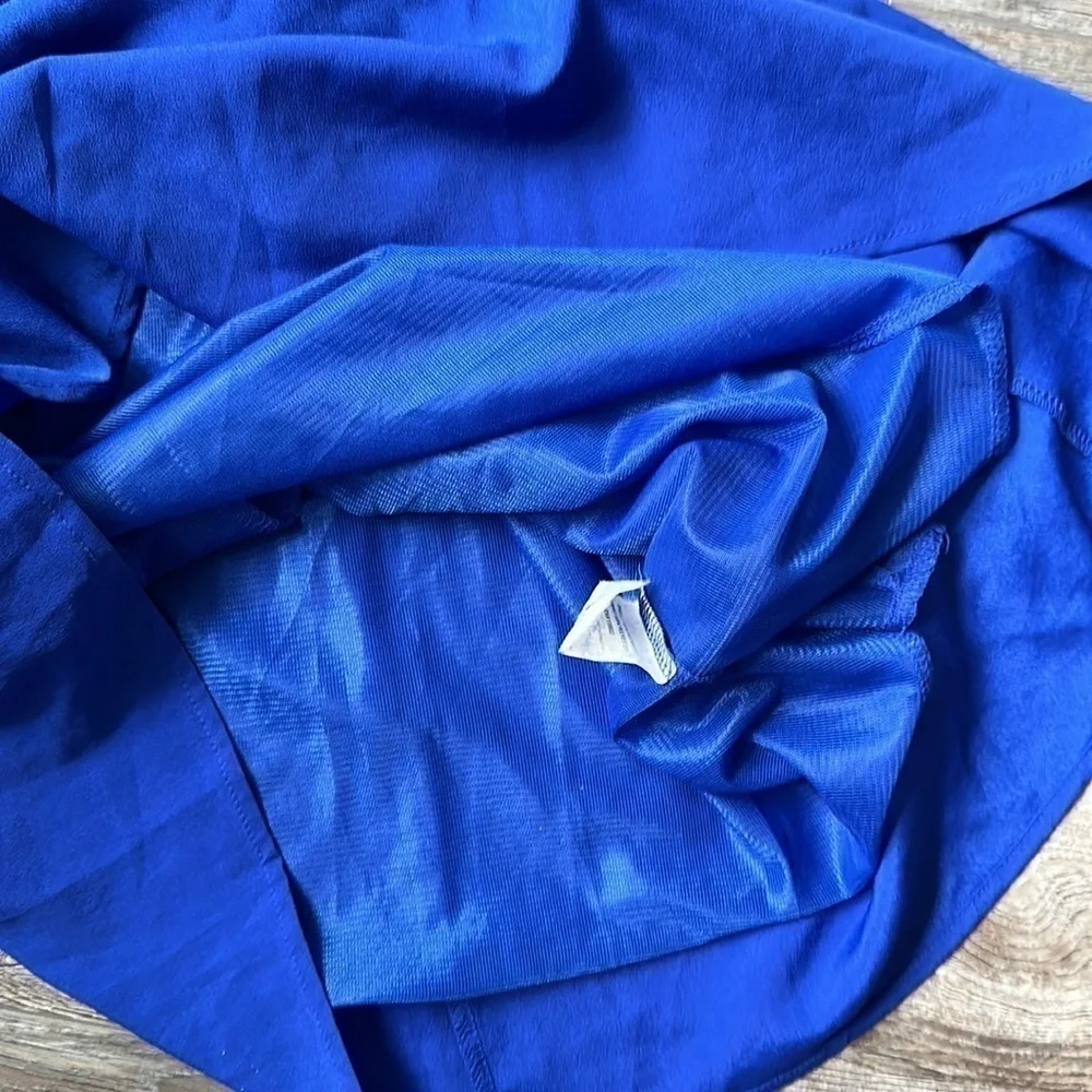 Lush dress XS blue summer polyester sundress balletcore